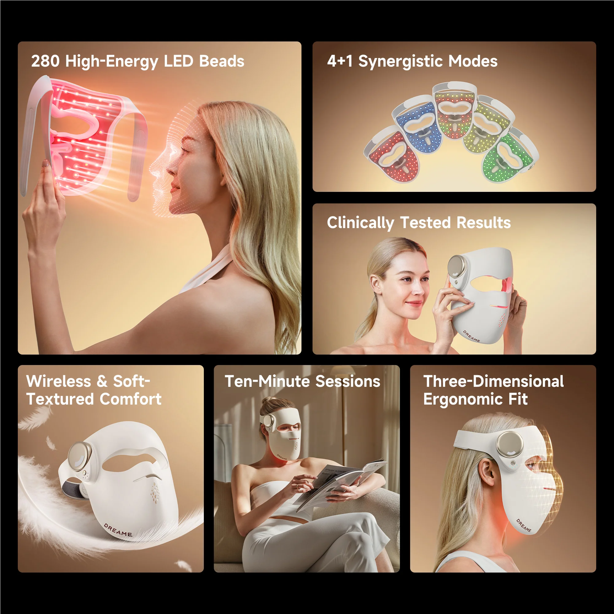 Dreame Chrona LED Light Therapy Mask - Image 2