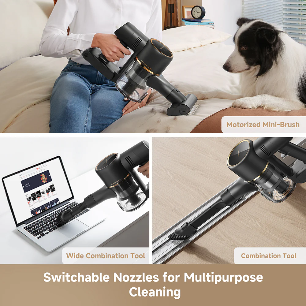 Dreame CleanX W15 Cordless Stick Vacuum, 150AW Strong Suction - Image 7