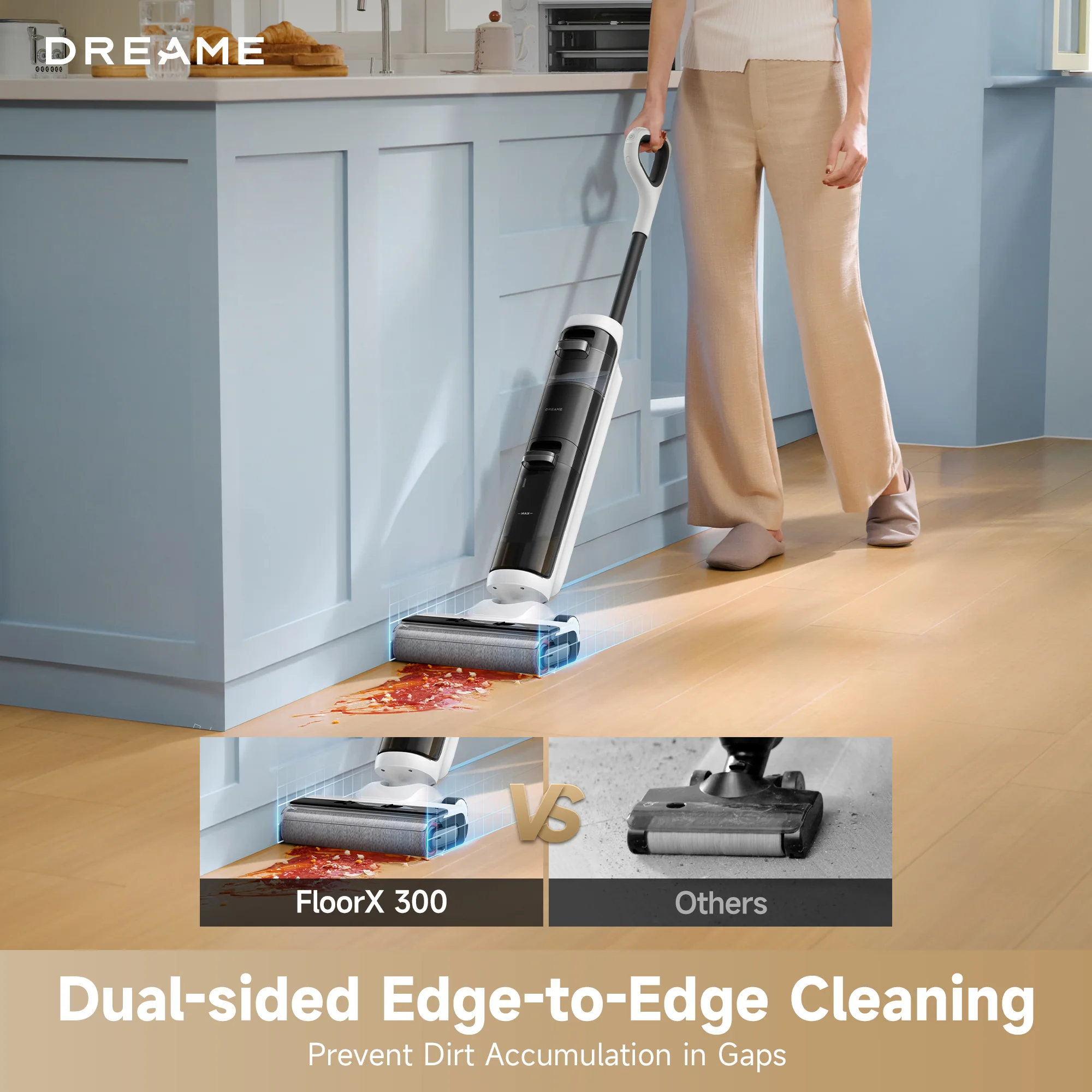 Dreame FloorX 300 Wet Dry Vacuum Cleaner - Image 5