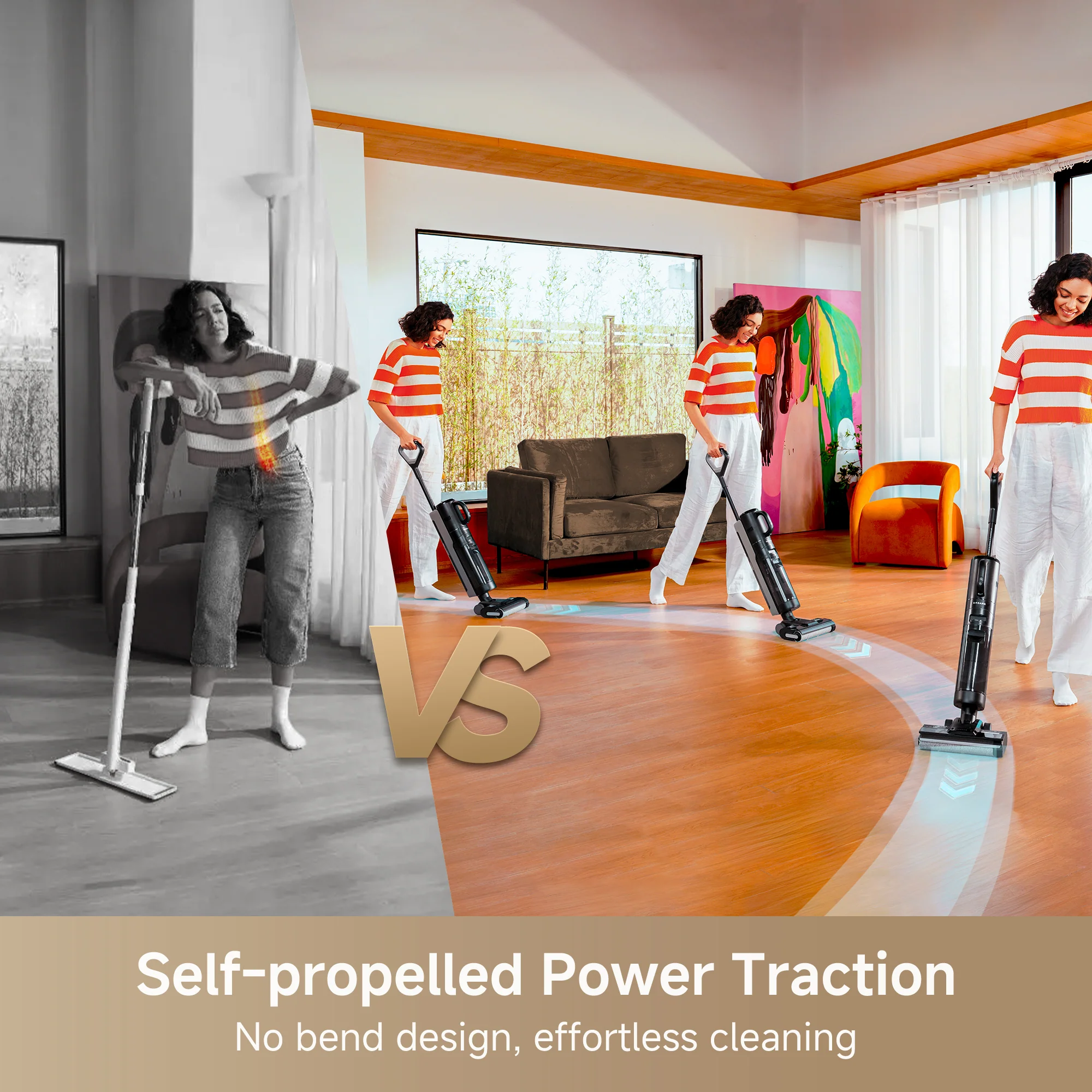 Dreame FloorX 302 Combo Floor Cleaner Mop 2-in-1 Cordless Vacuum for Multi-Surface - Image 7