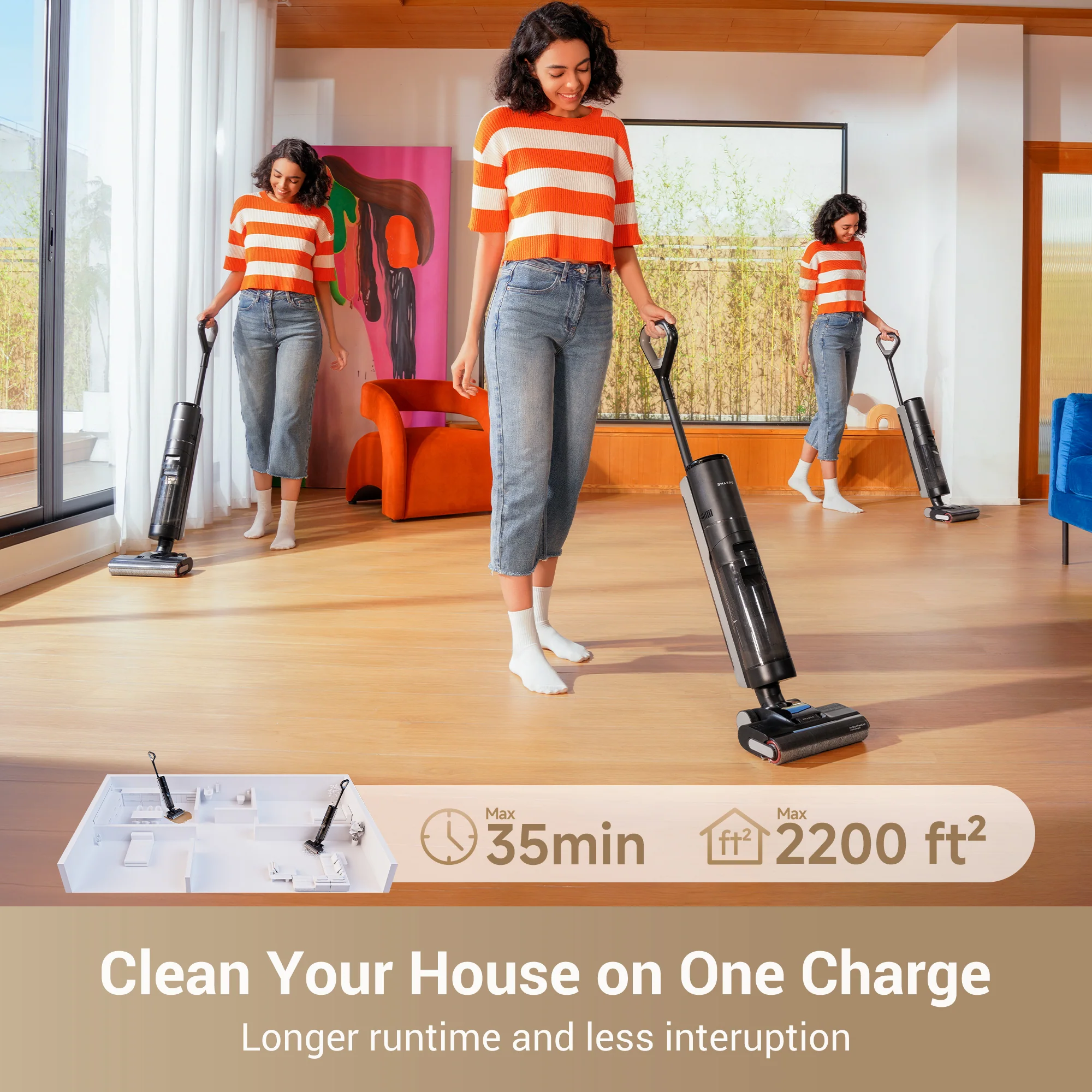 Dreame FloorX 302 Wet Dry Vacuum Cleaner - Image 7