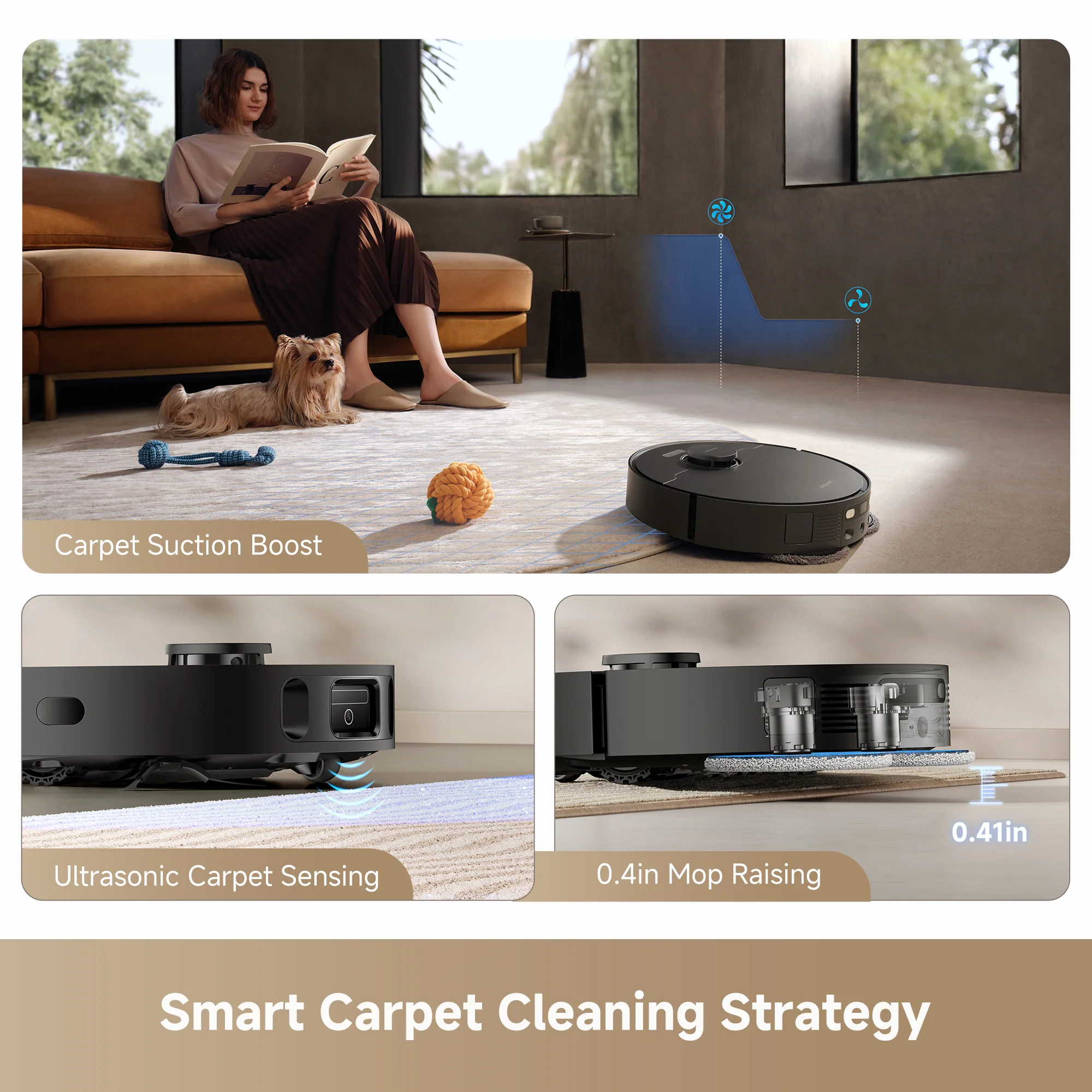 Dreame GoVac 400 Robot Vacuum and Mop with Auto-Empty - Image 6