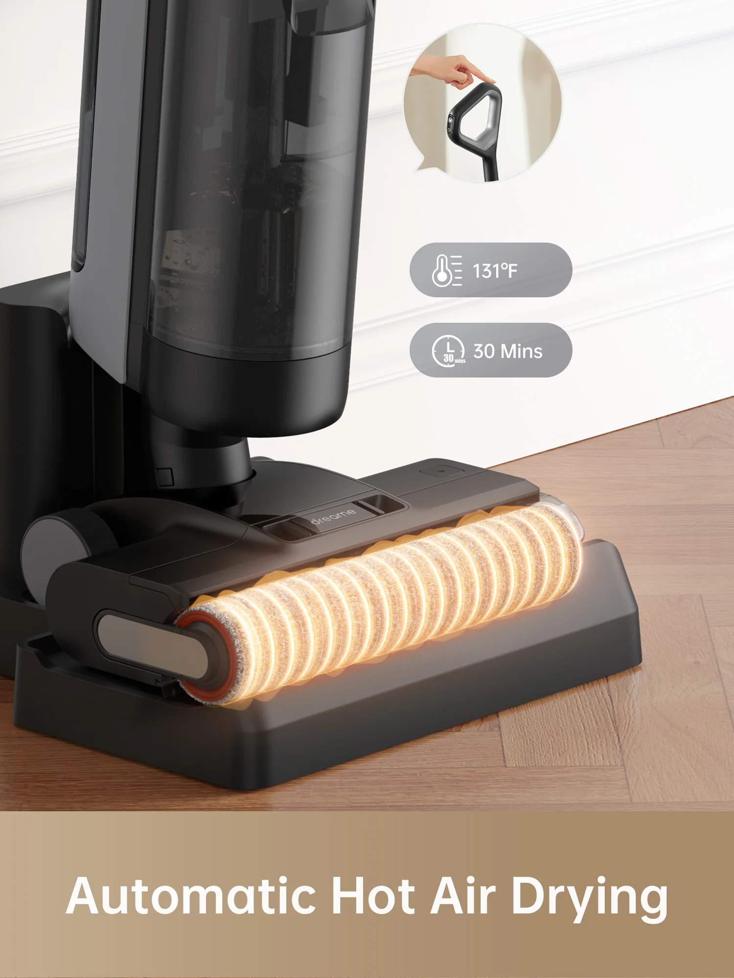 Dreame H12 Dual Vacuum Mop Cleaning Bundle, 1 more Filter - Image 3