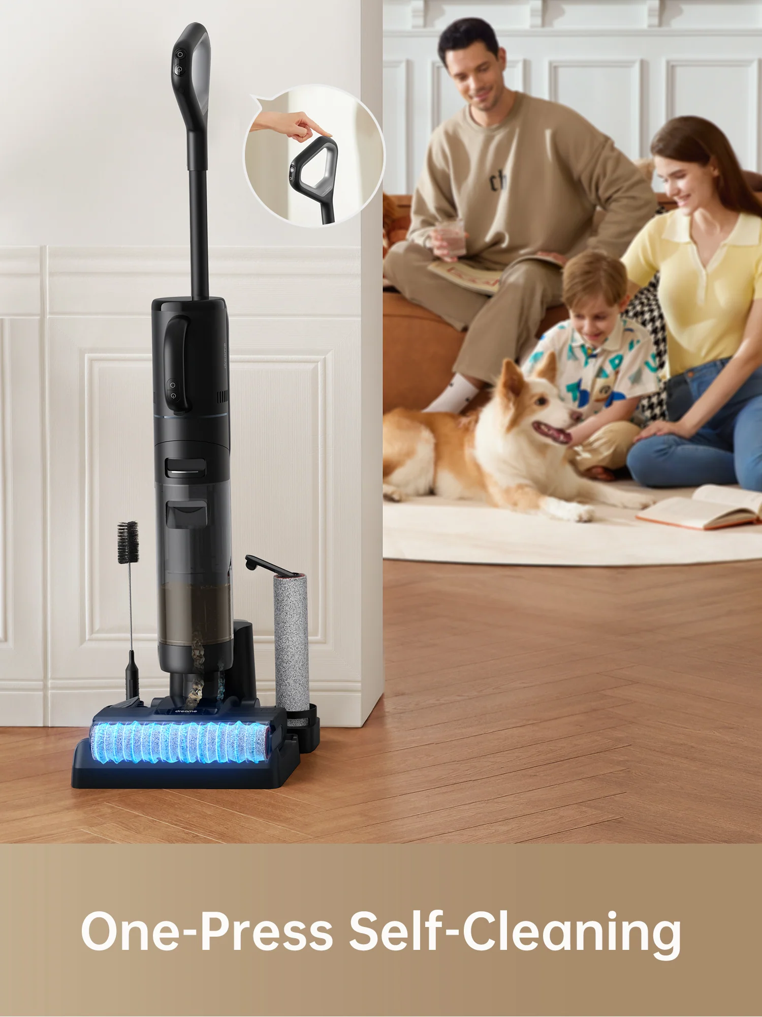 Dreame H12 Dual Vacuum Mop Cleaning Bundle, 1 more Filter - Image 6