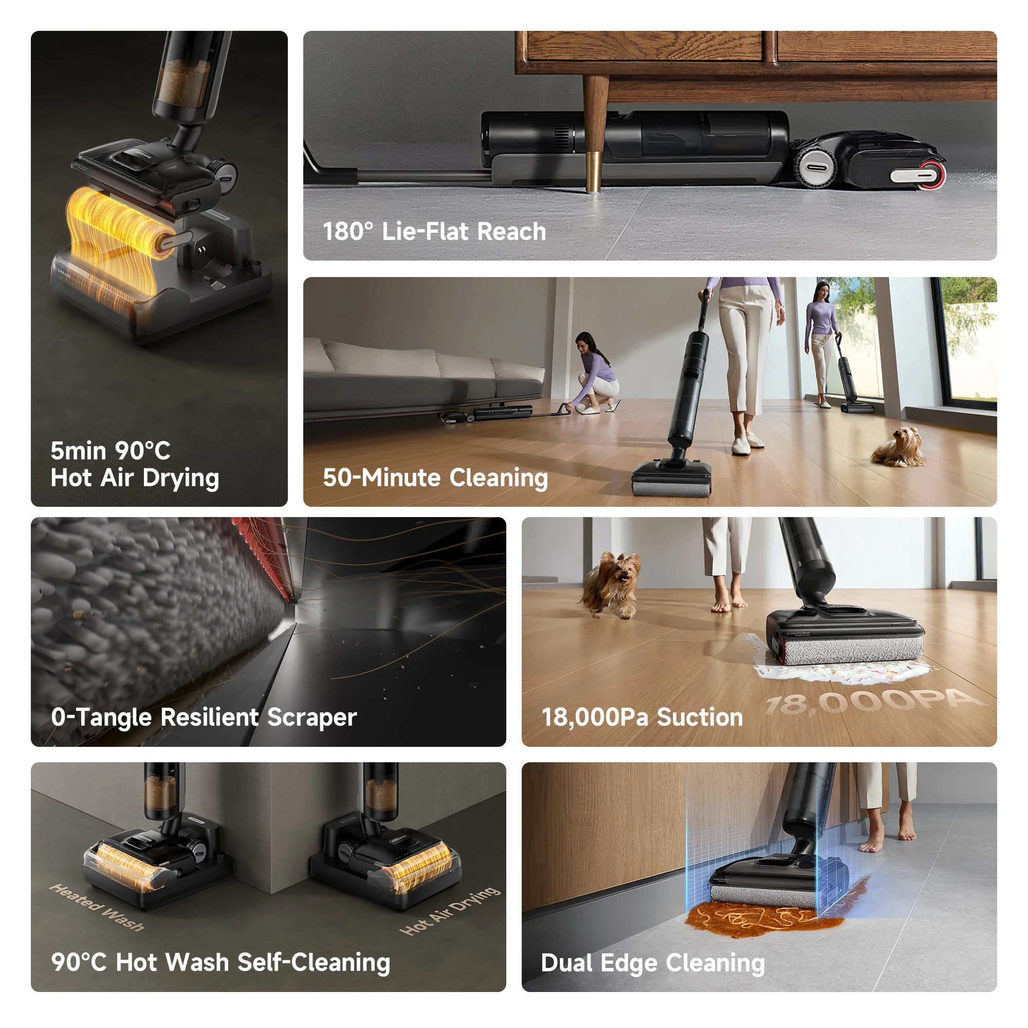Dreame H12 Pro FlexReach Wet Dry Vacuum Cleaner, 1 more Filter - Image 9