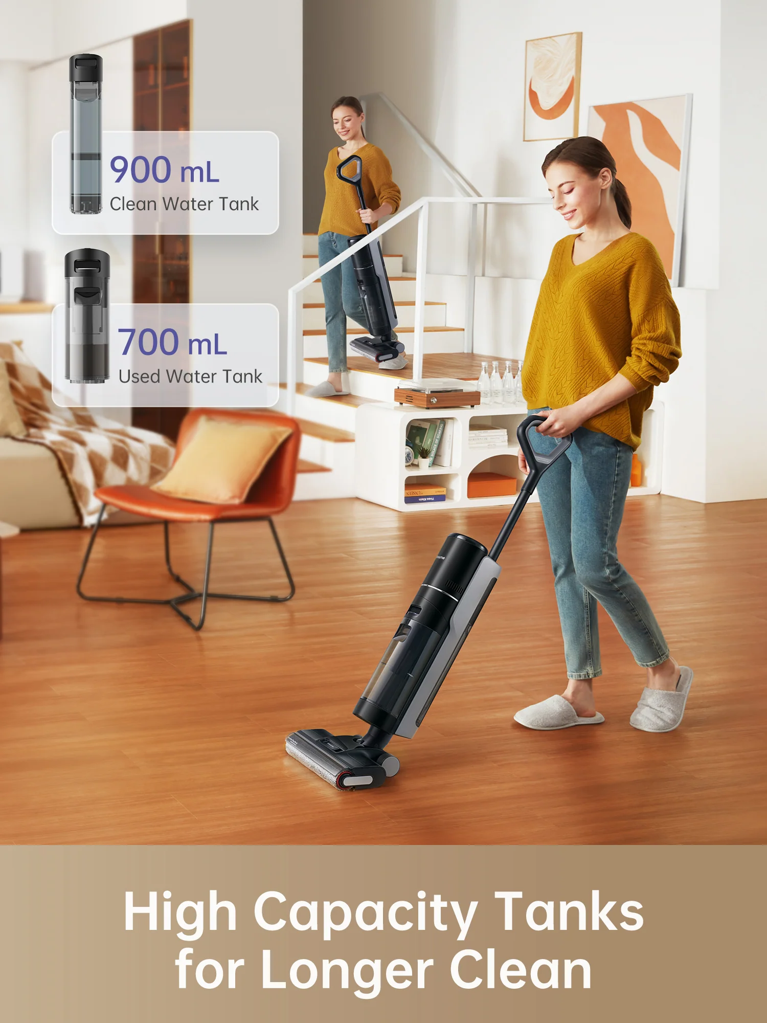 Dreame H12 Pro Vacuum Mop Cleaning Bundle, 1 more Filter - Image 6