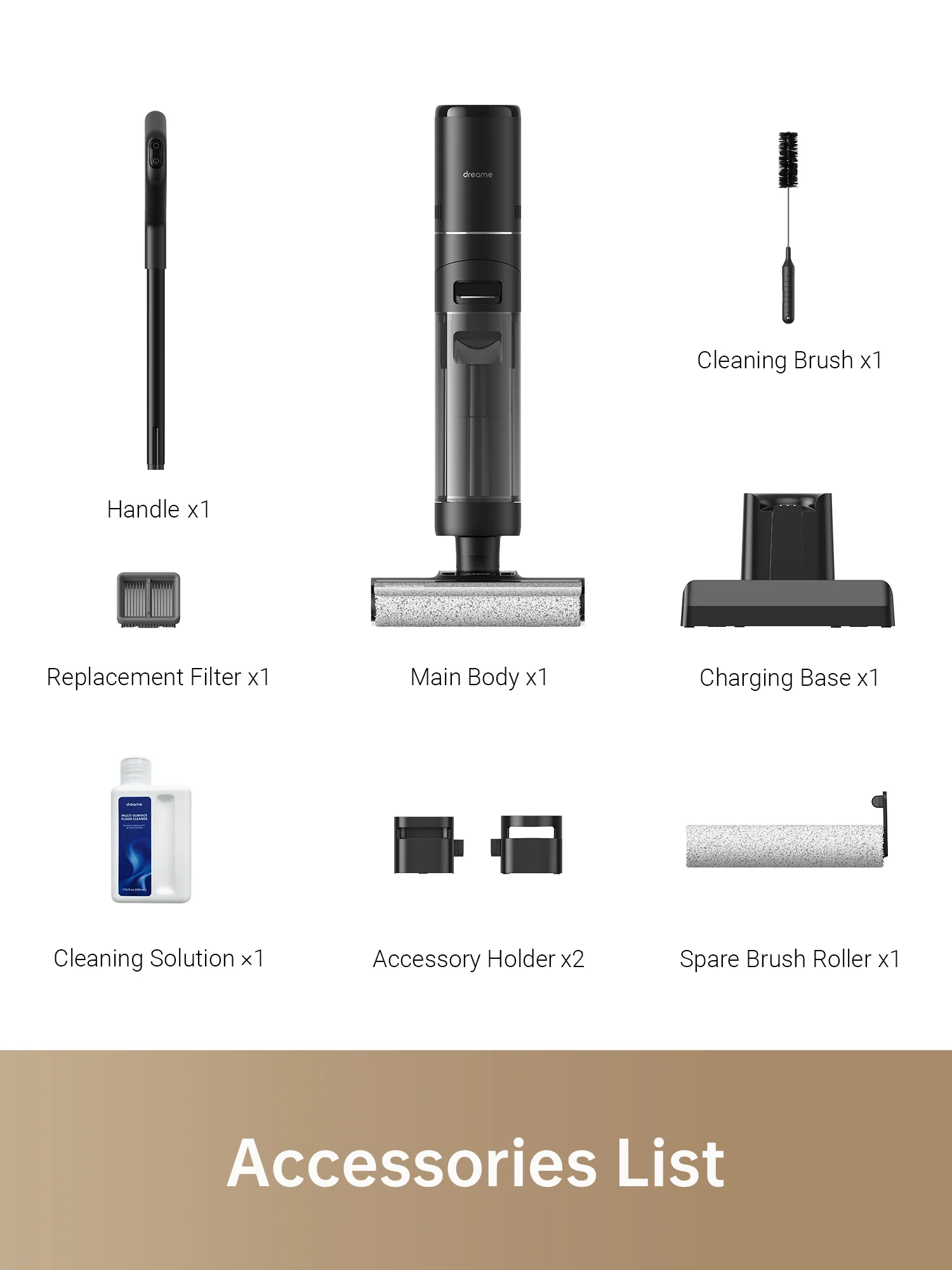 Dreame H12 Pro Vacuum Mop Cleaning Bundle, 1 more Filter - Image 7