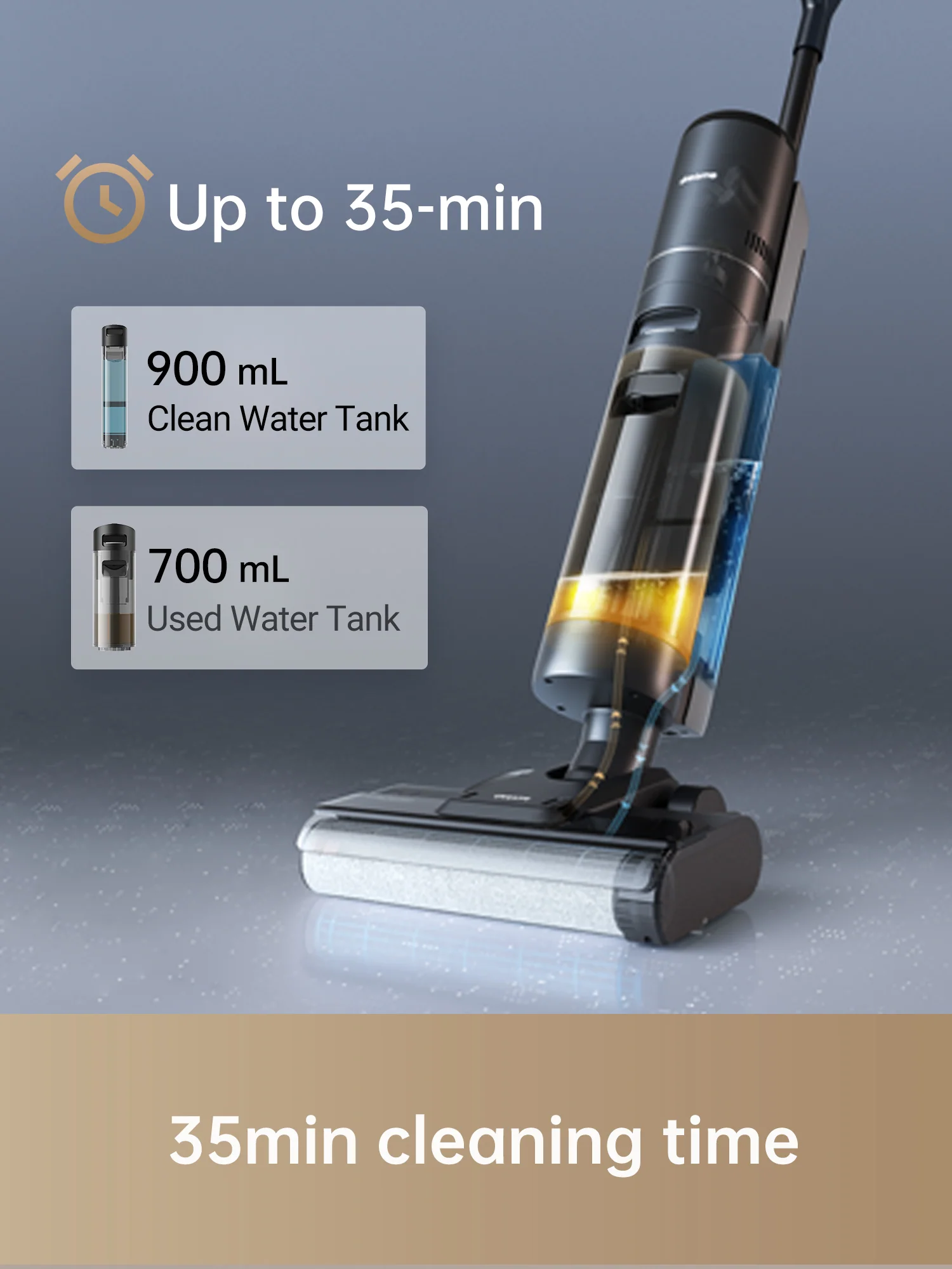 Dreame H12s Wet Dry Vacuum Cleaning Kit, 1 more Filter - Image 2