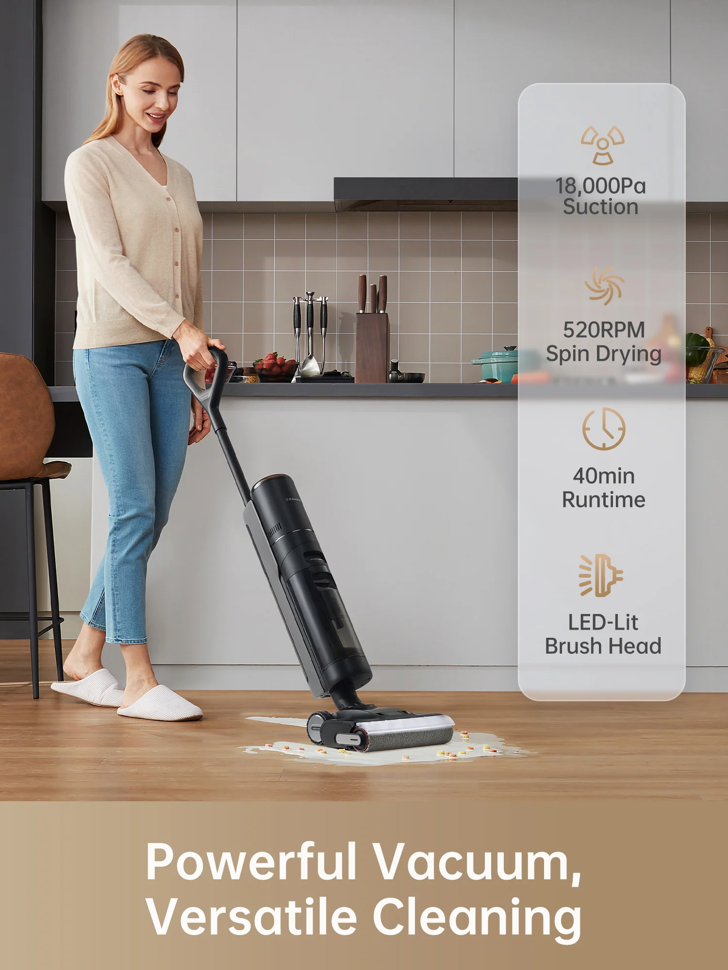 Dreame H13 Pro Wet Dry Vacuum Cleaning Bundle, 1 more Filter - Image 2