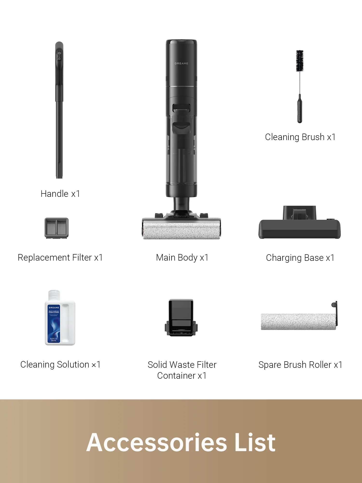 Dreame H13 Pro Wet Dry Vacuum Cleaning Bundle, 1 more Filter - Image 7