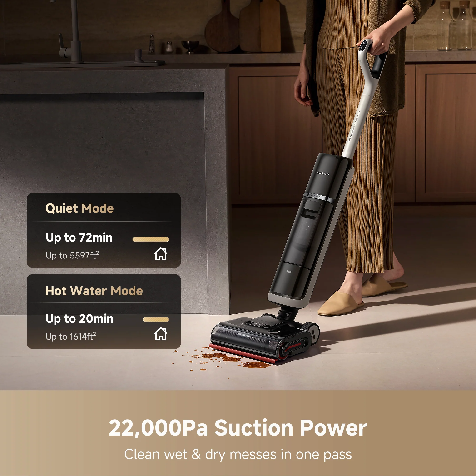 Dreame H15 Pro Heat Wet Dry Vacuum Cleaner, 1 more Filter - Image 7