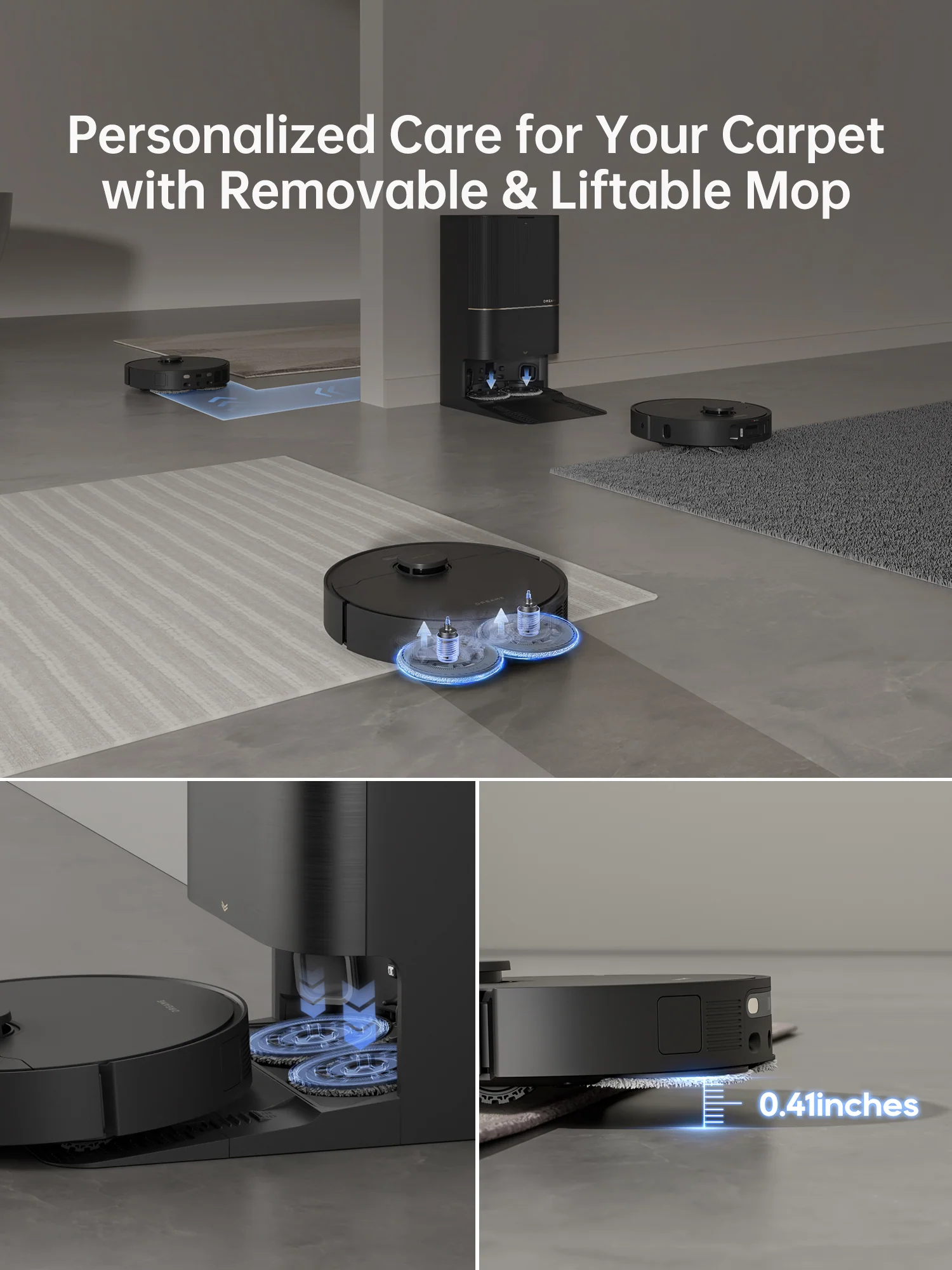 Dreame X30 Ultra Robot Vacuum Cleaning Bundle, 3 Extra Dust Bags - Image 7