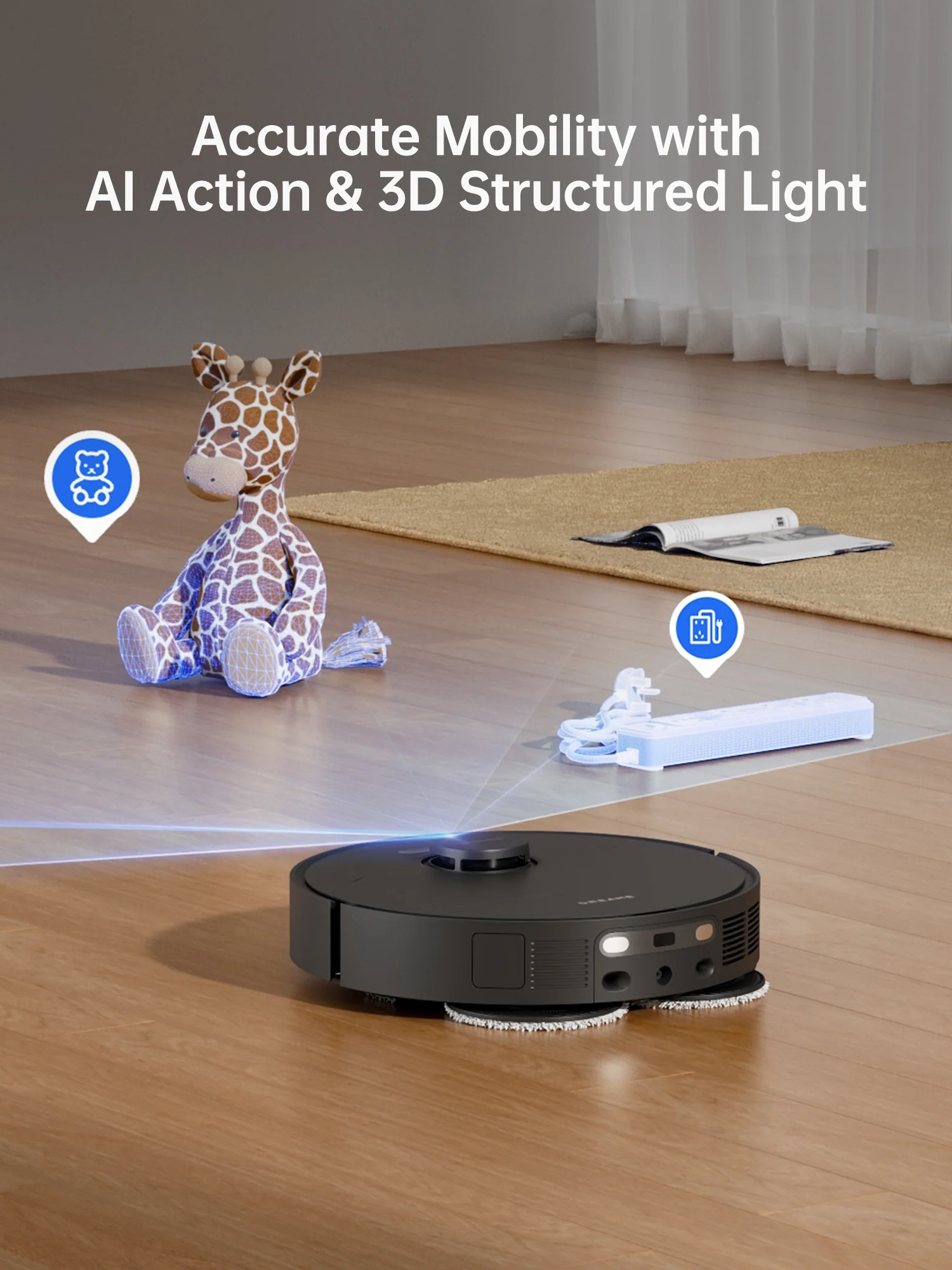 Dreame X30 Ultra Robot Vacuum Cleaning Bundle, 3 Extra Dust Bags - Image 9