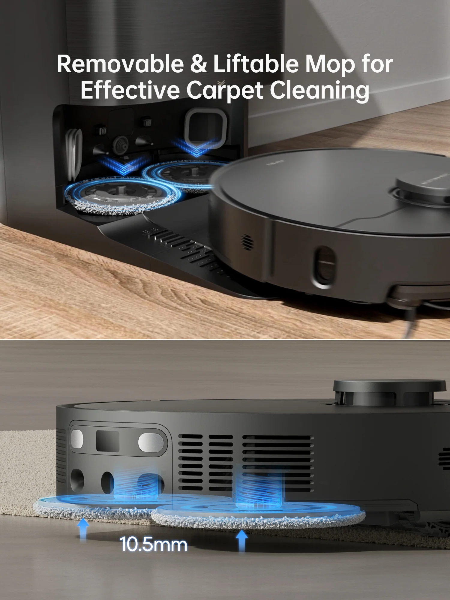 Dreame X40 Ultra Cleaning Bundle, Robot Vacuum and Mop, 3 Extra Dust Bags - Image 8