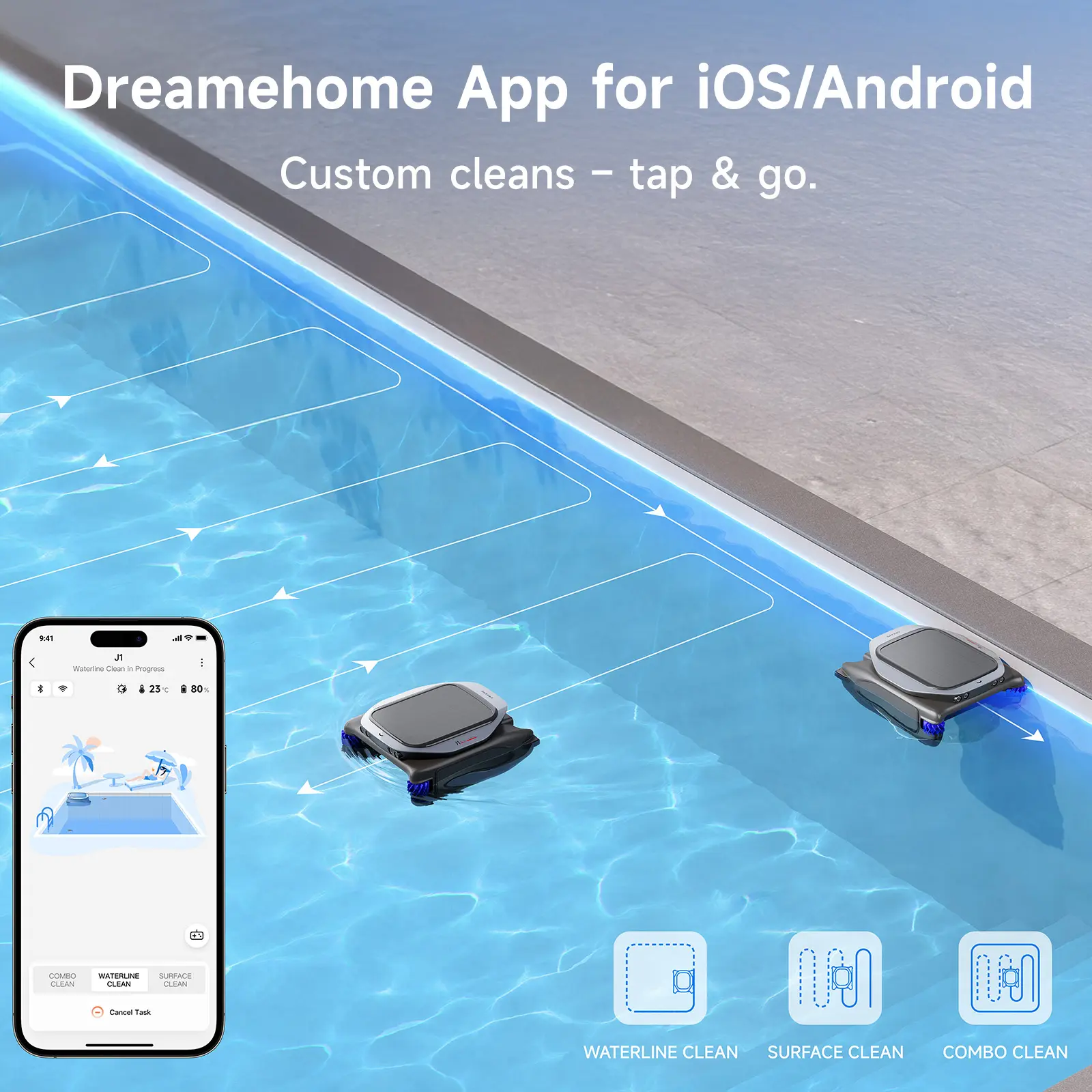 Dreame Z1 + J1 Pool Cleaner Bundle - Image 11