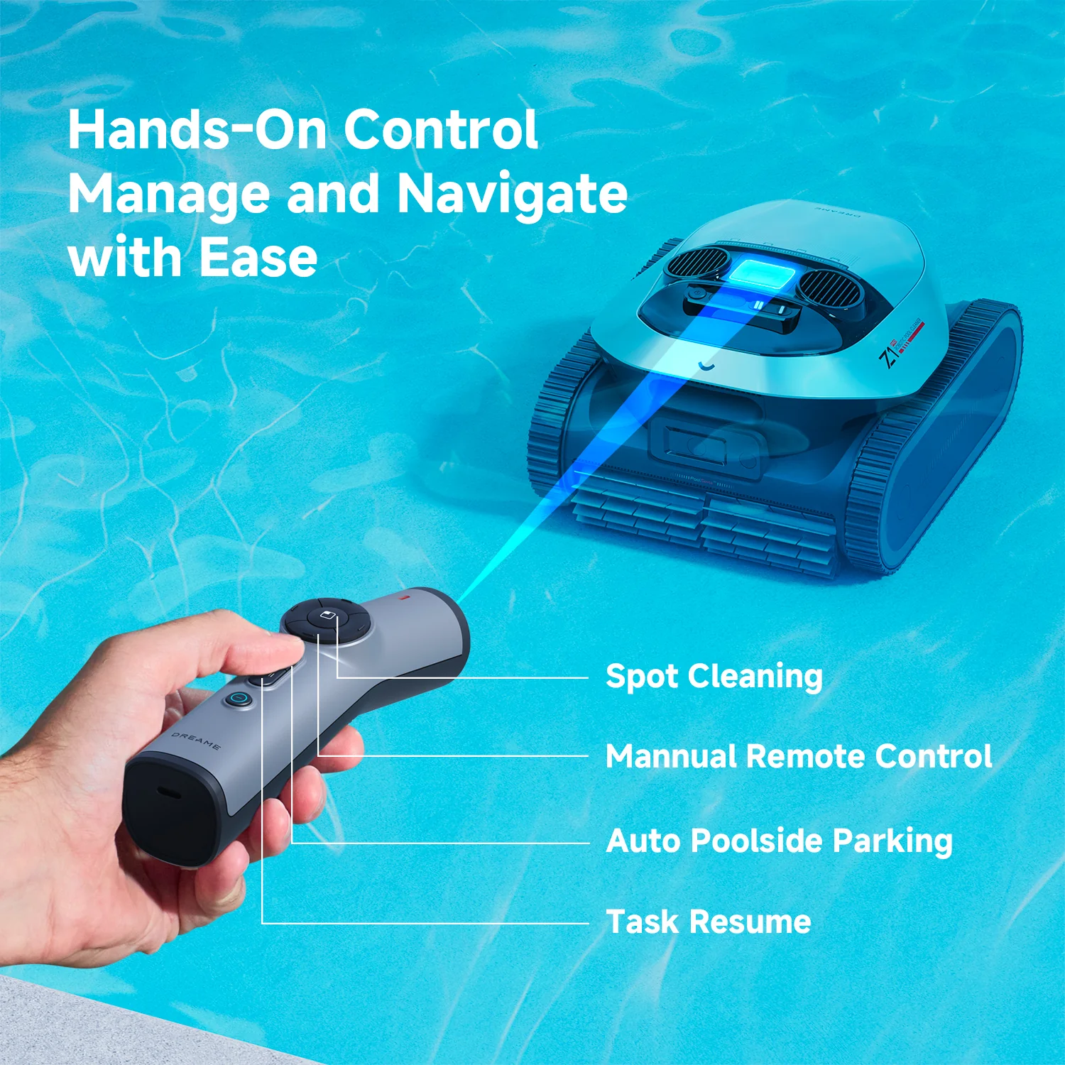 Dreame Z1 Pro + J1 Pool Cleaner Bundle - Image 5