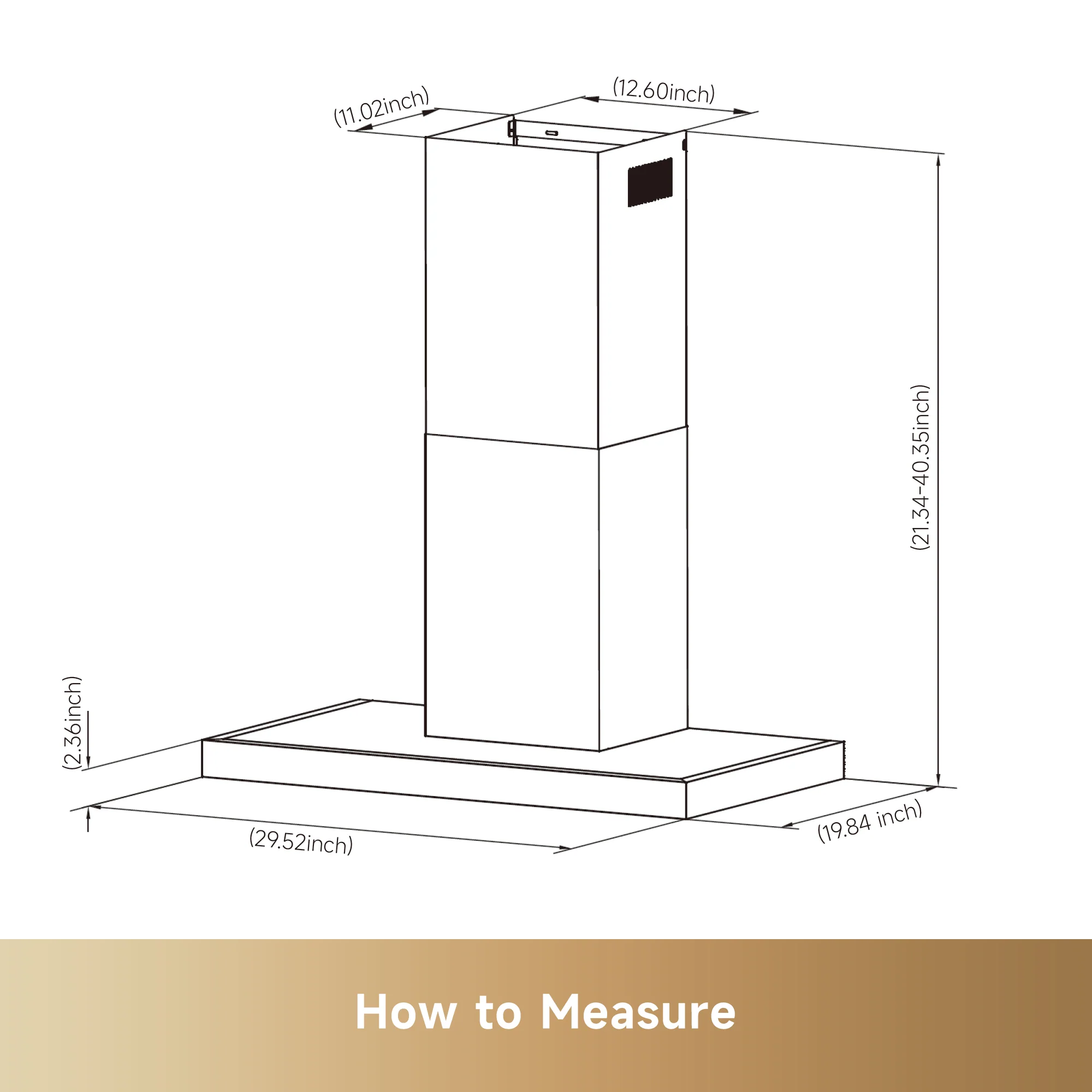 Dreame HZ601 Chimney Range Hood - Image 9