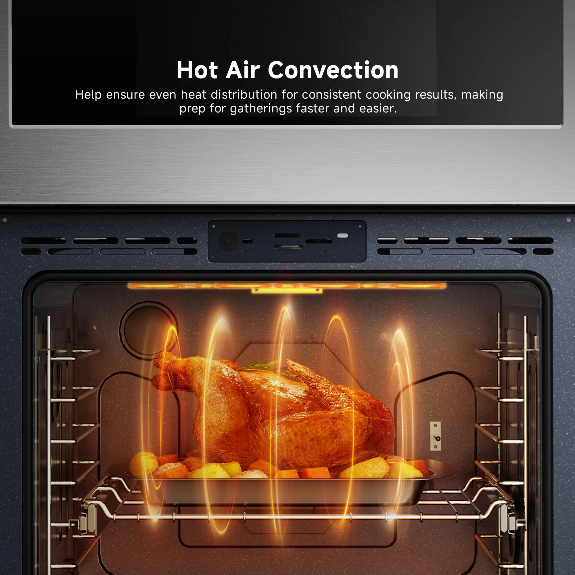 Dreame OZ601 Pro Microwave Combo Double Wall Oven - Image 6