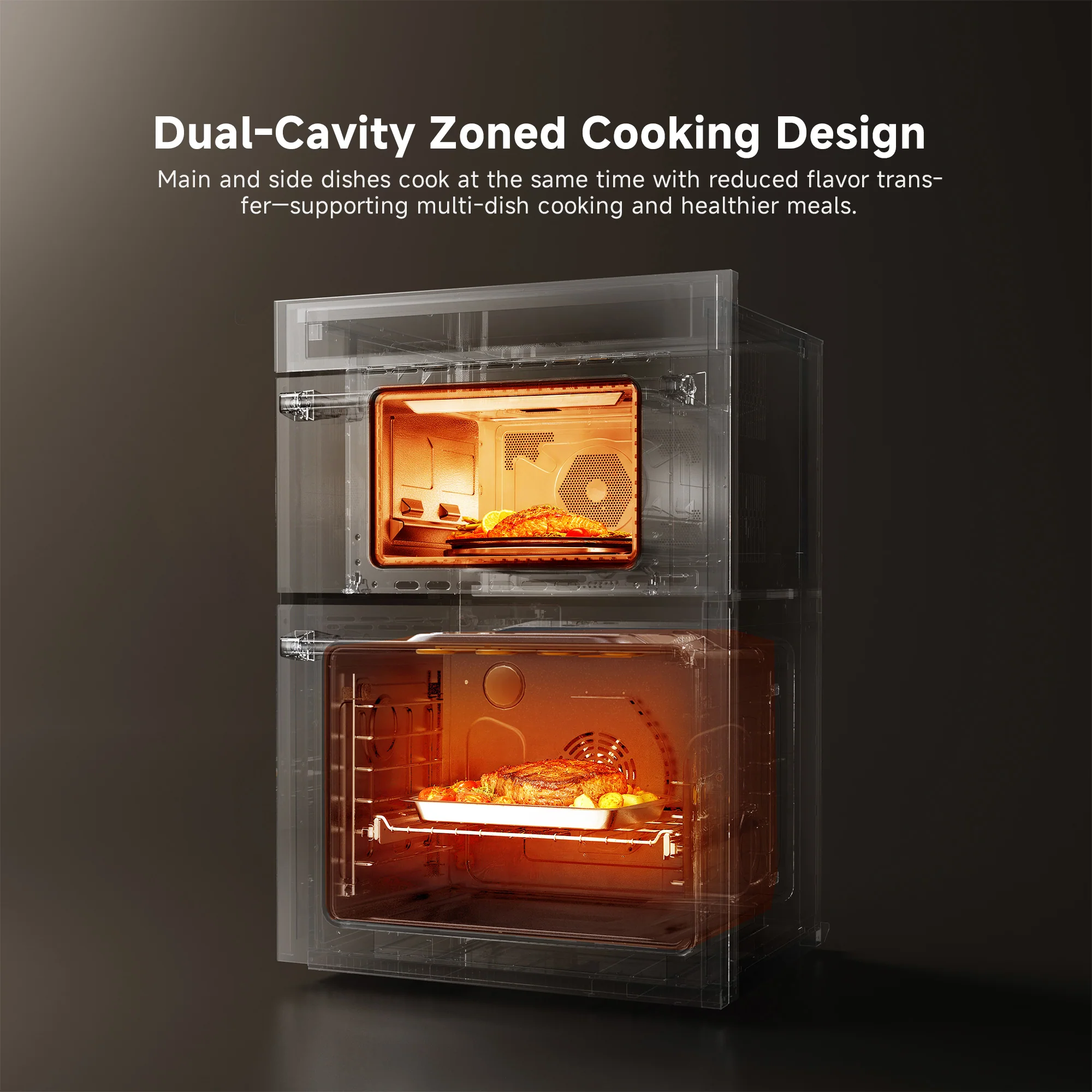 Dreame OZ601 Pro Microwave Combo Double Wall Oven - Image 8