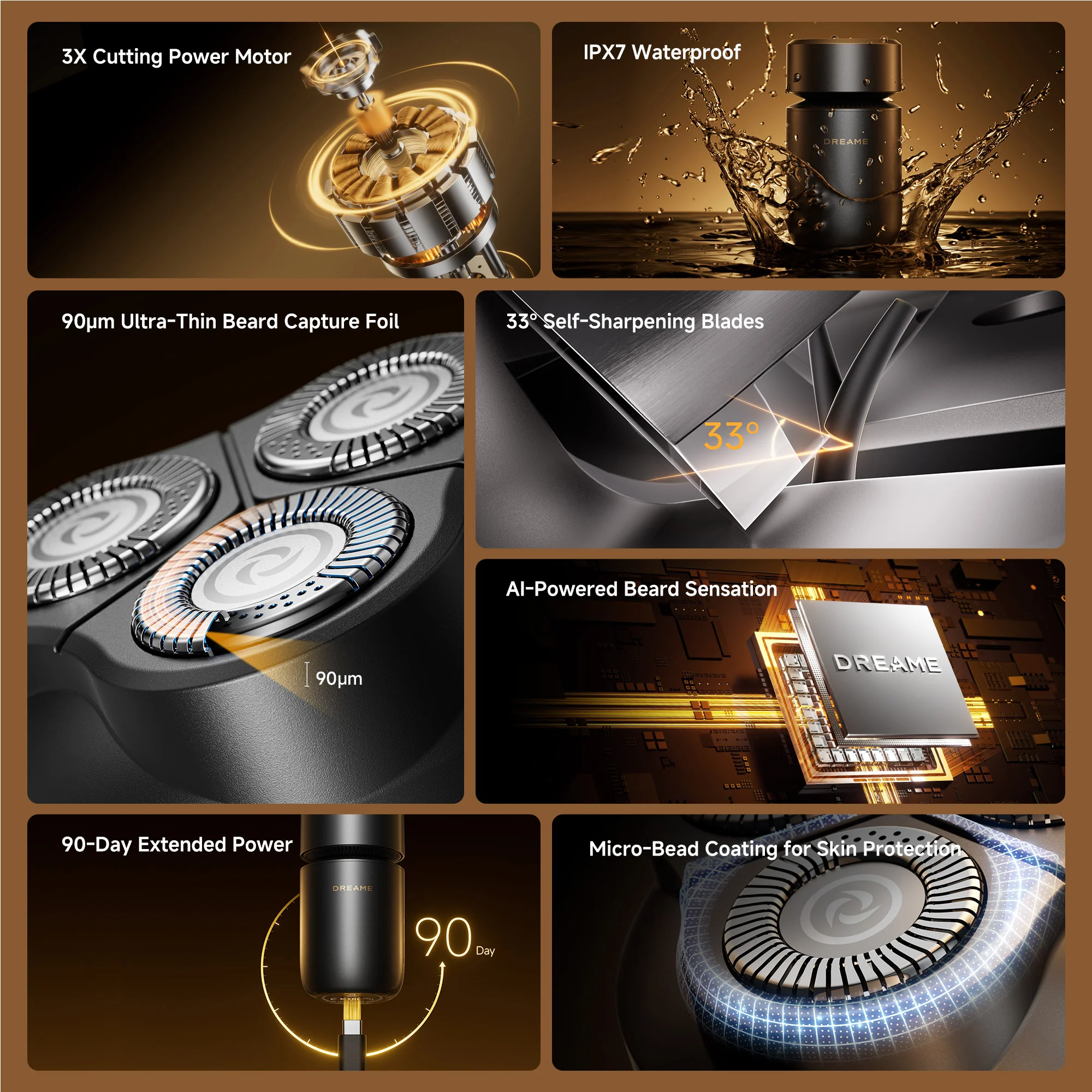 Dreame S7 Electric Shaver - Image 2