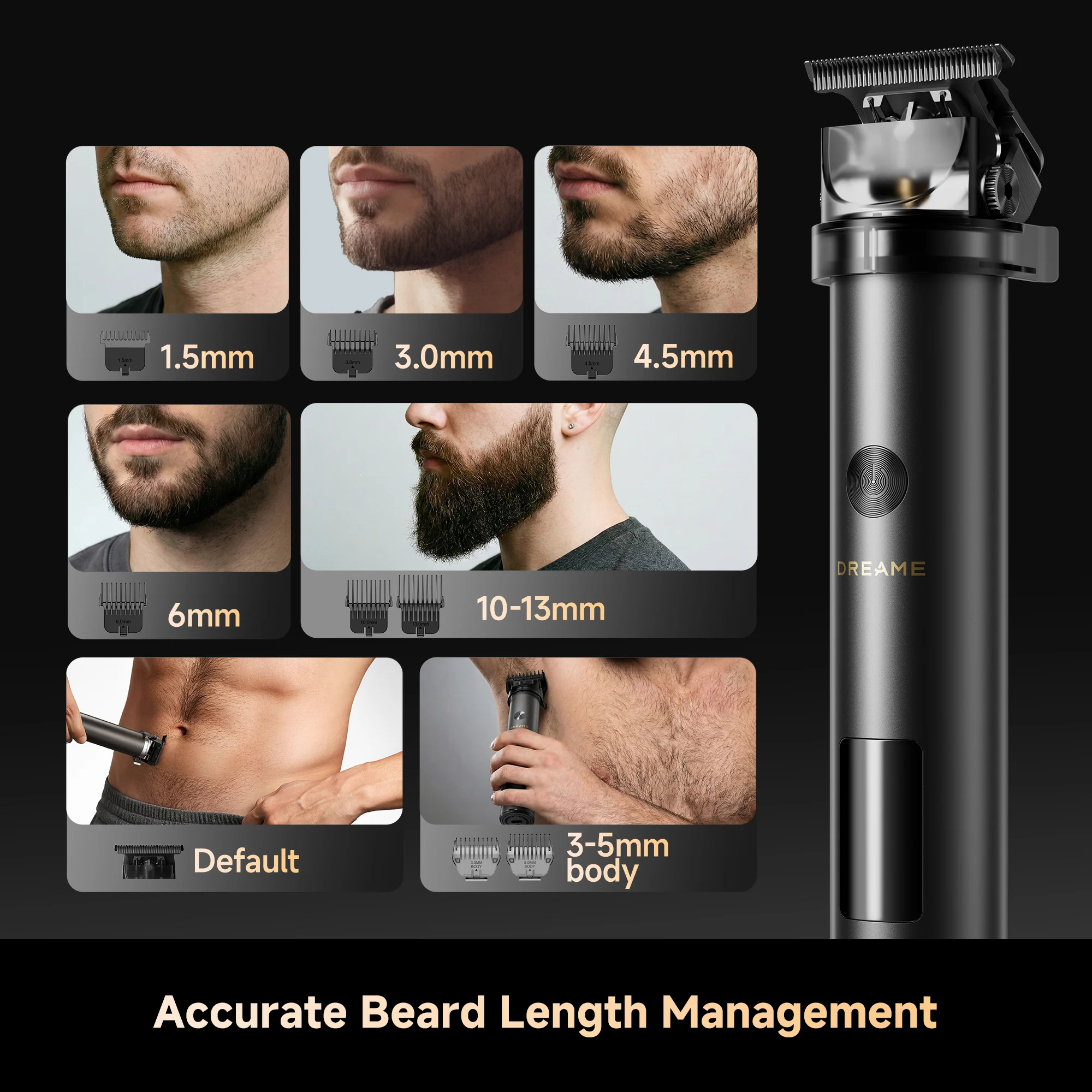 Dreame T3 Professional Grooming Trimmer - Image 3